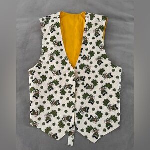 Women’s Medium. Hand made vest. Reversible. One of a kind. One available.
